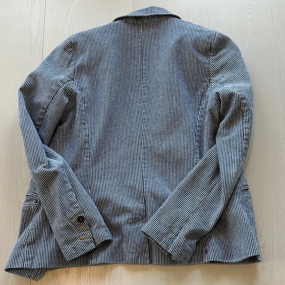 H&M Navy Striped Women's Blazer - Picture 5 of 5